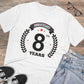 Men's PC Cotton 8th Anniversary Printed T Shirt
