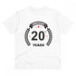 Men's PC Cotton 20th Anniversary Printed T Shirt