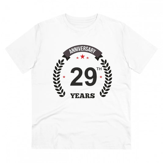 Men's PC Cotton 29th Anniversary Printed T Shirt