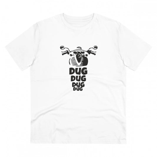 Men's PC Cotton Bike Ride Design Printed T Shirt