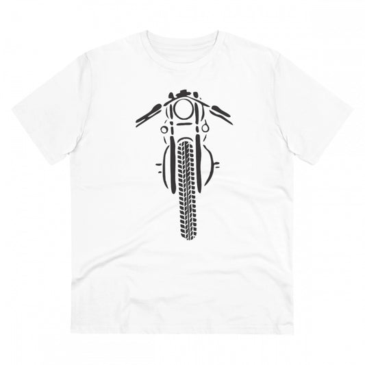 Men's PC Cotton Bike Ride Design Printed T Shirt