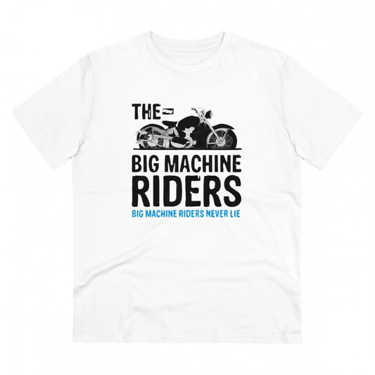 Men's PC Cotton Bike Ride Design Printed T Shirt
