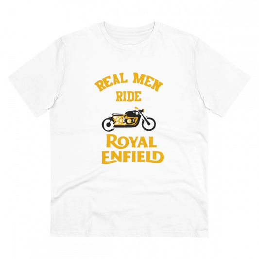 Men's PC Cotton Bike Ride Design Printed T Shirt