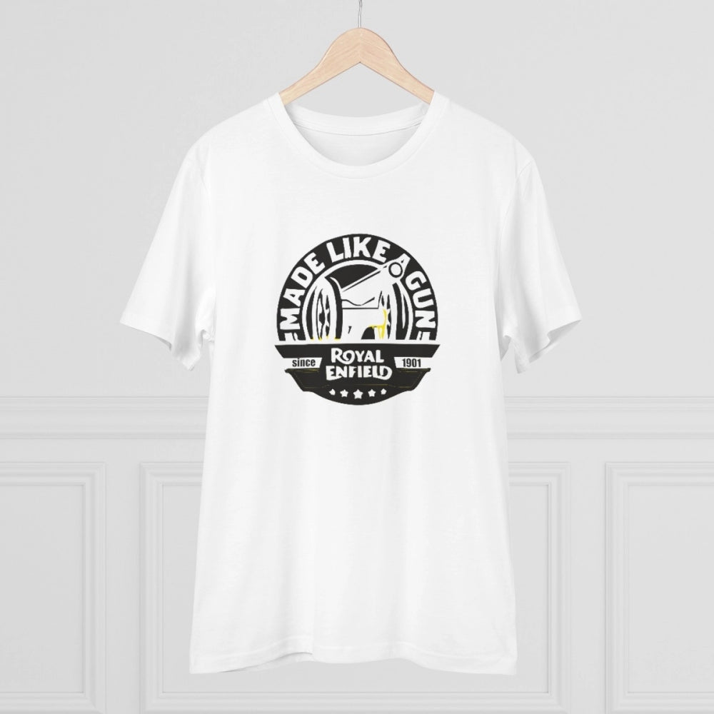 Men's PC Cotton Bike Ride Design Printed T Shirt