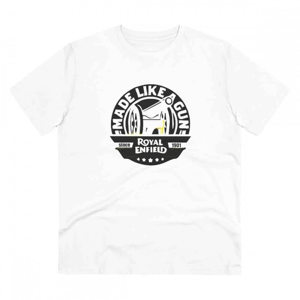 Men's PC Cotton Bike Ride Design Printed T Shirt