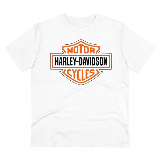 Men's PC Cotton Bike Ride Design Printed T Shirt