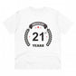 Men's PC Cotton 21st Anniversary Printed T Shirt
