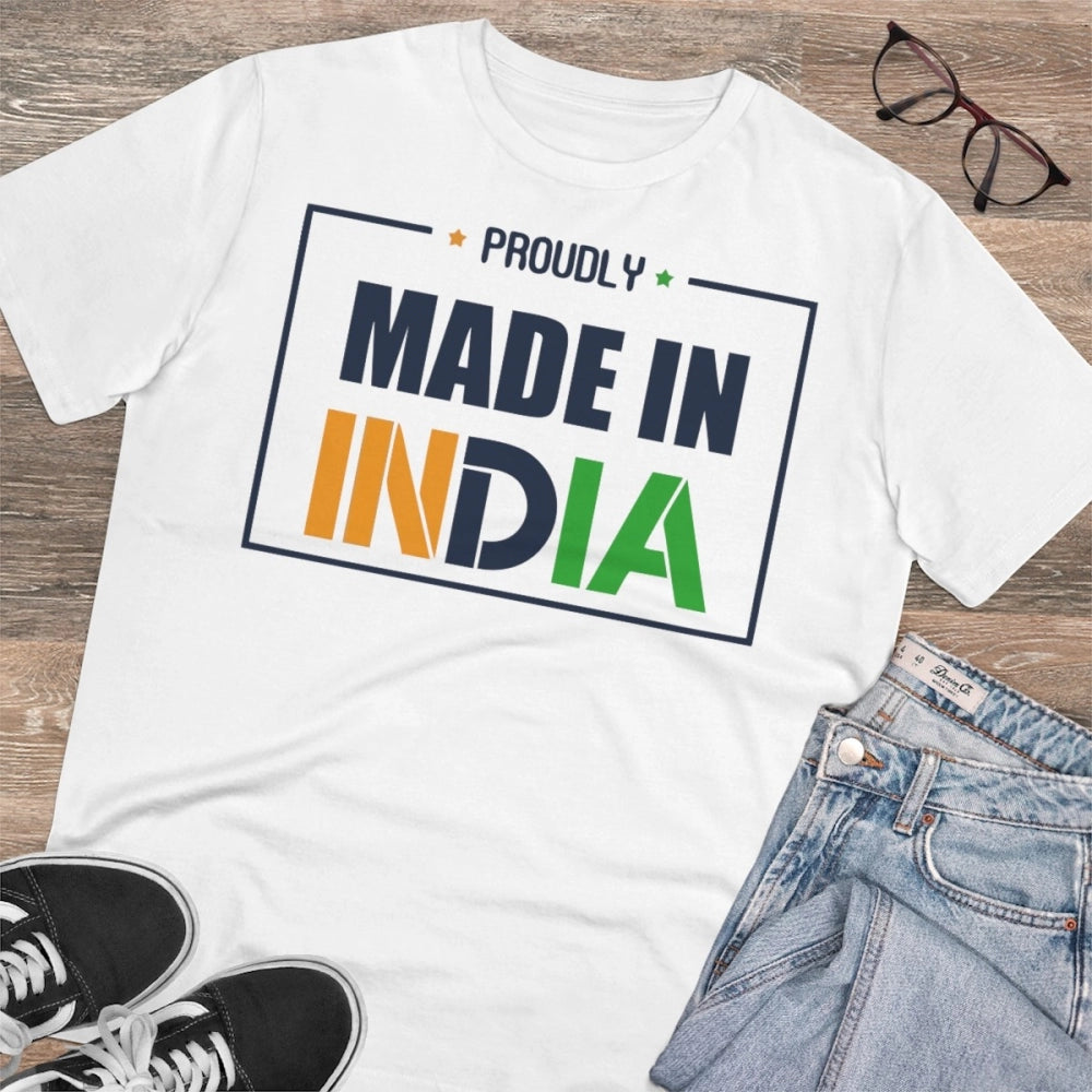 Men's PC Cotton Made In India Printed T Shirt