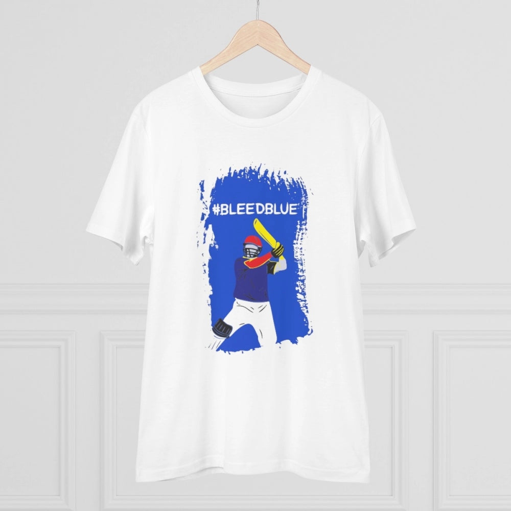 Men's PC Cotton Cricket Design Printed T Shirt