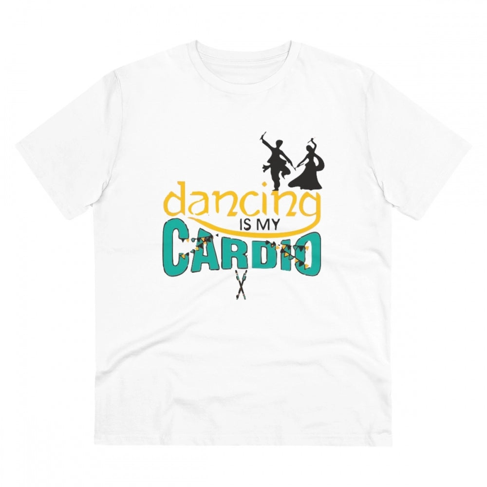 Men's PC Cotton Dancing Is My Cardio Printed T Shirt