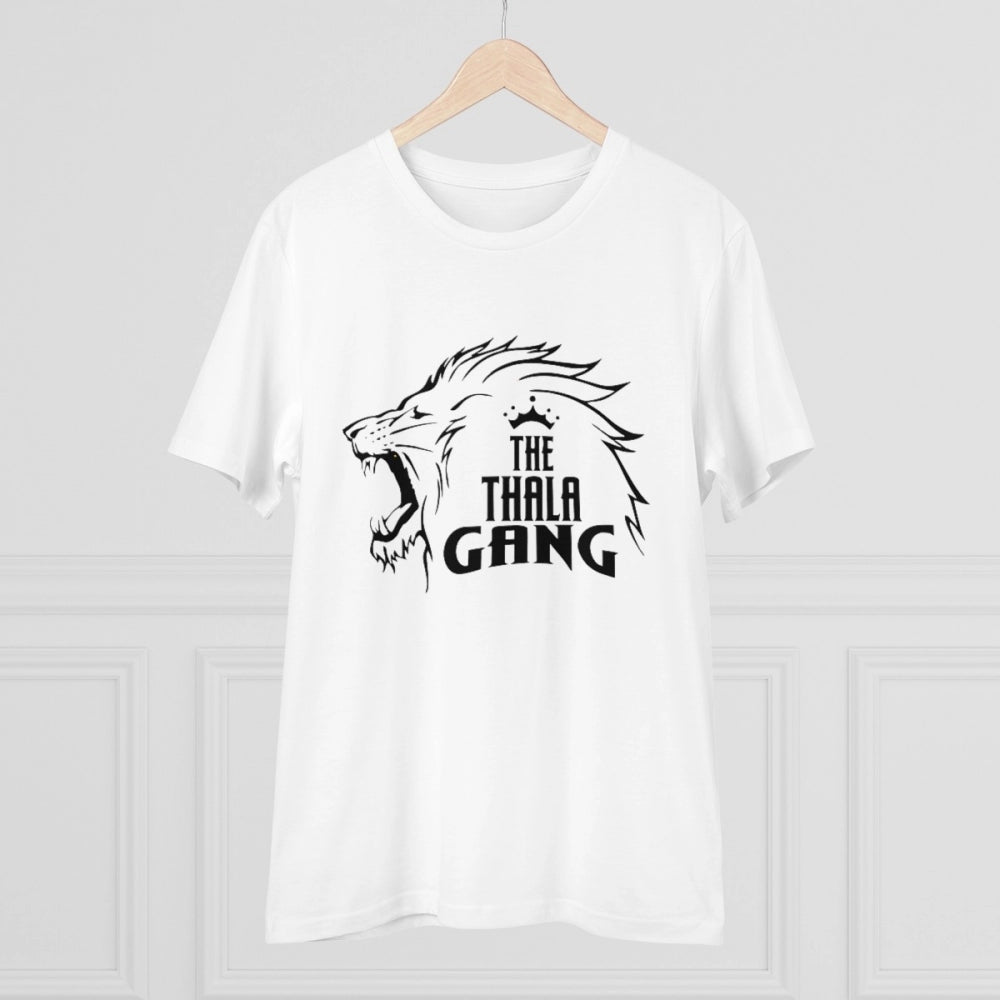 Men's PC Cotton Cricket Design Printed T Shirt