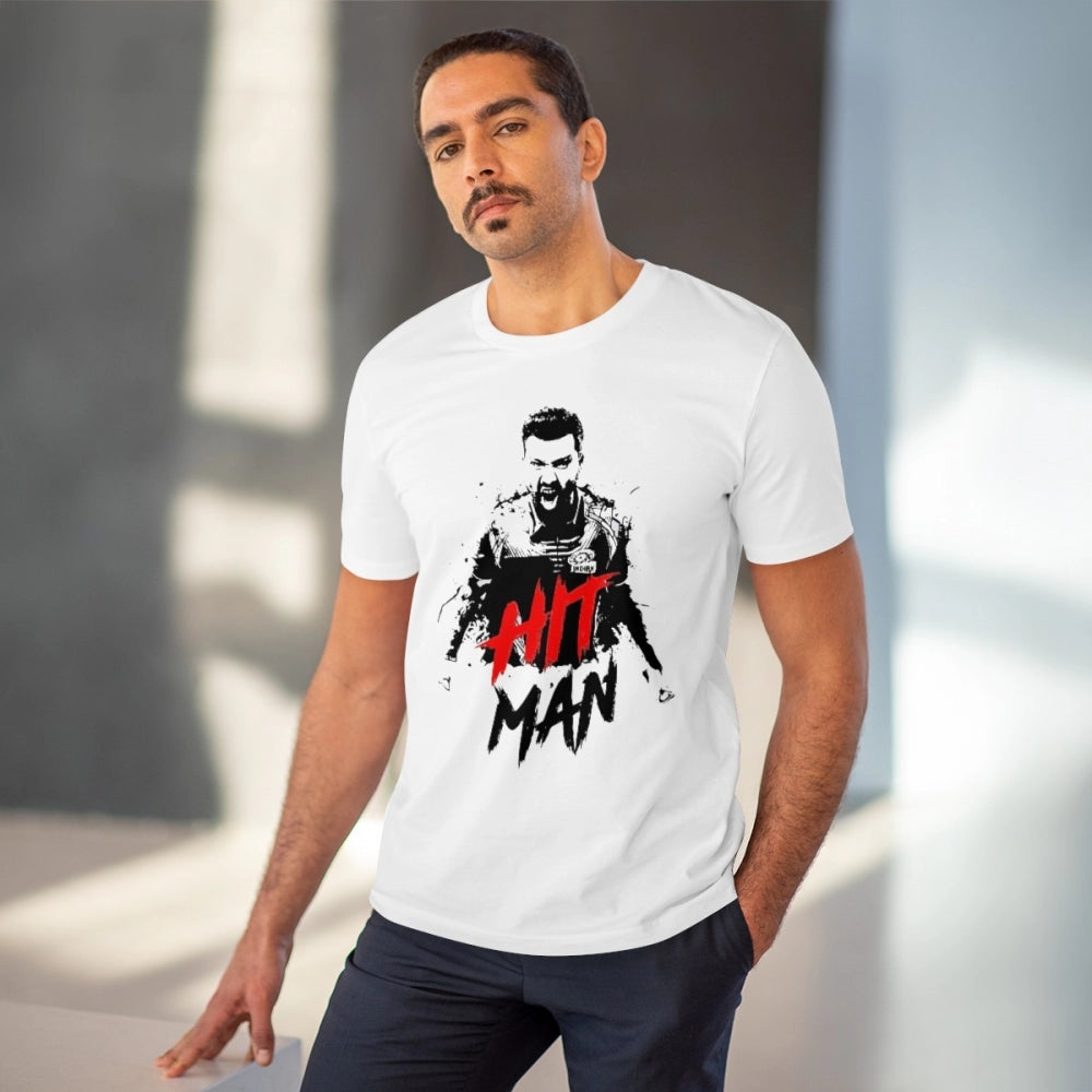 Men's PC Cotton Cricket Design Printed T Shirt