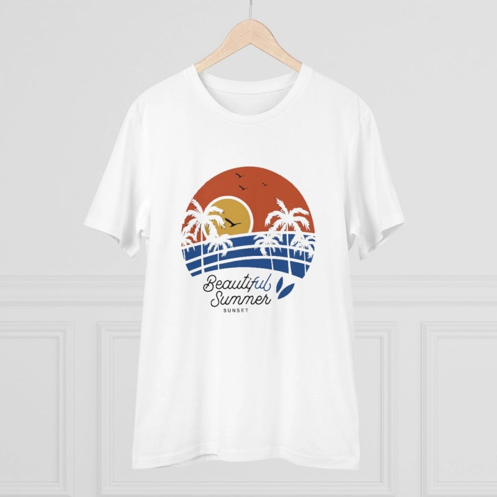 Men's PC Cotton Beautiful Summer Printed T Shirt