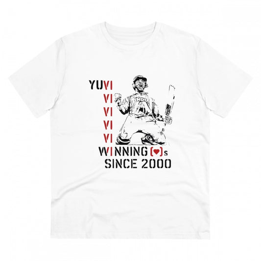 Men's PC Cotton Cricket Design Printed T Shirt