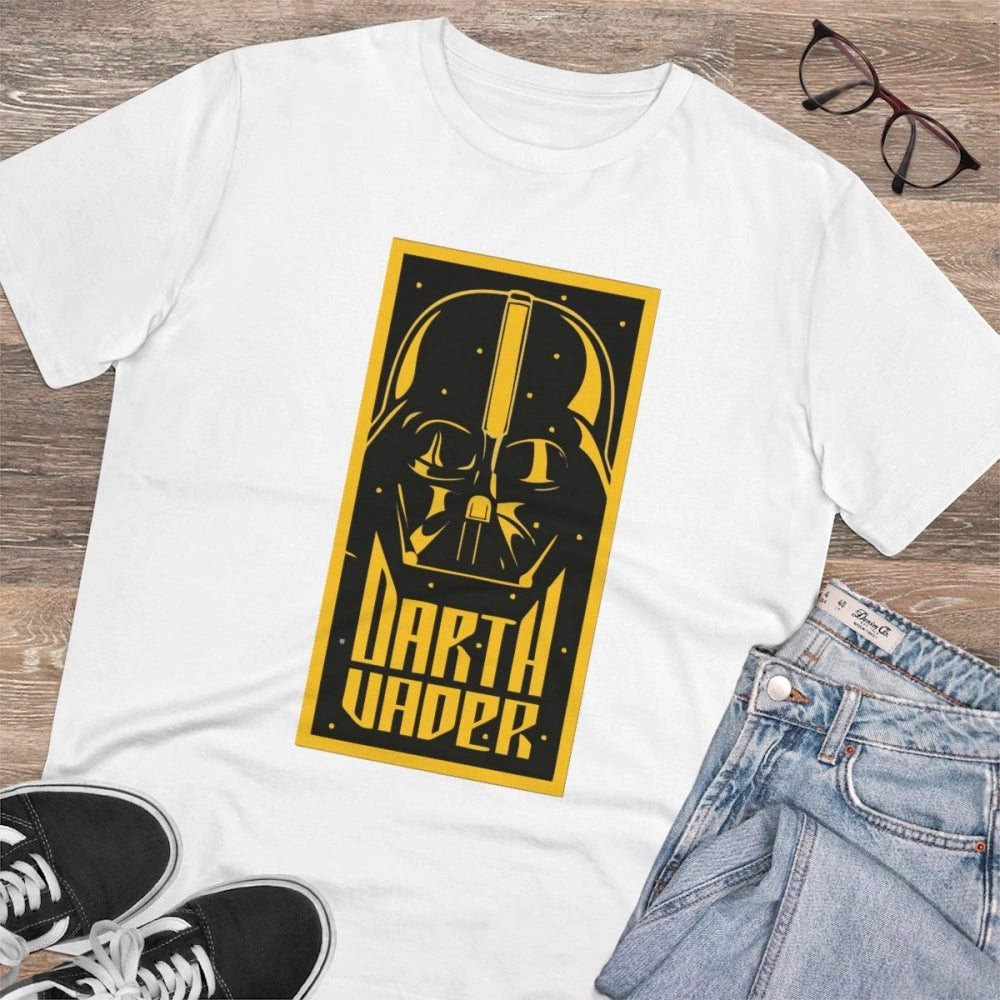 Men's PC Cotton Darth Vader Printed T Shirt