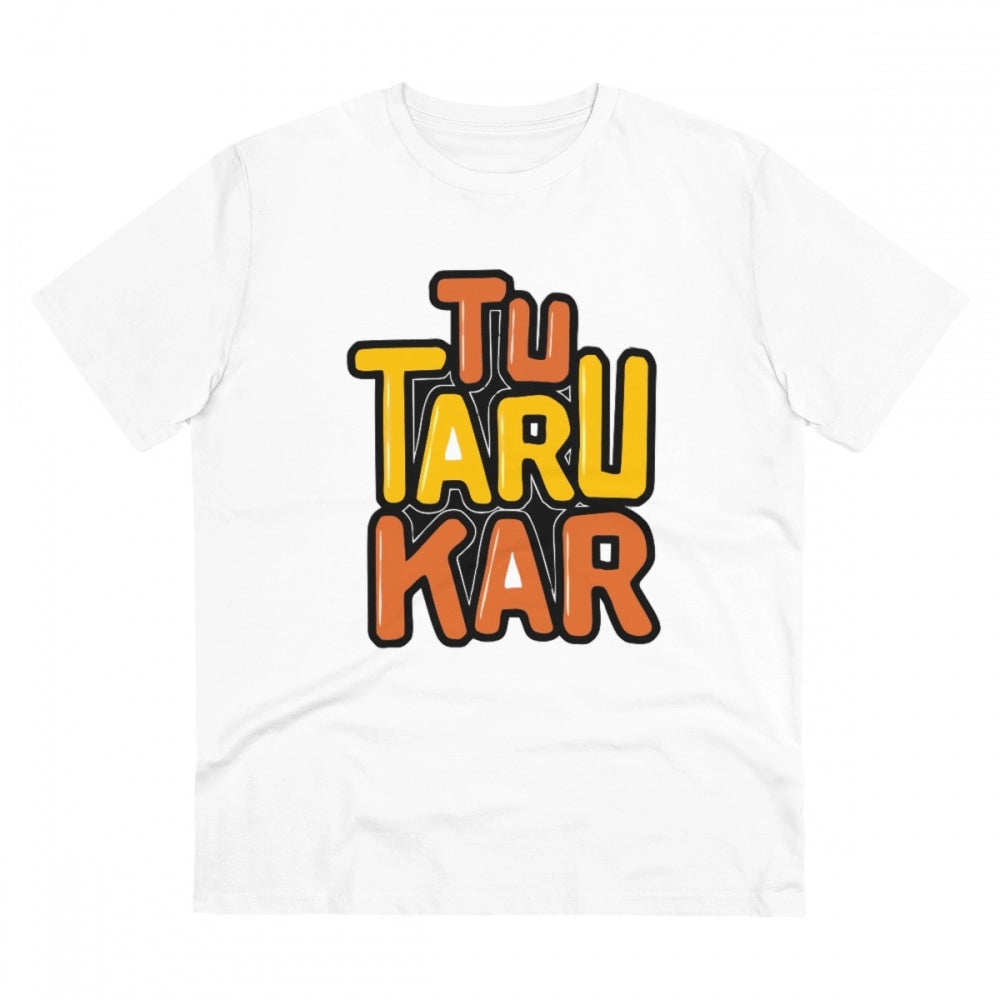 Men's PC Cotton Tu Taru Kar Printed T Shirt