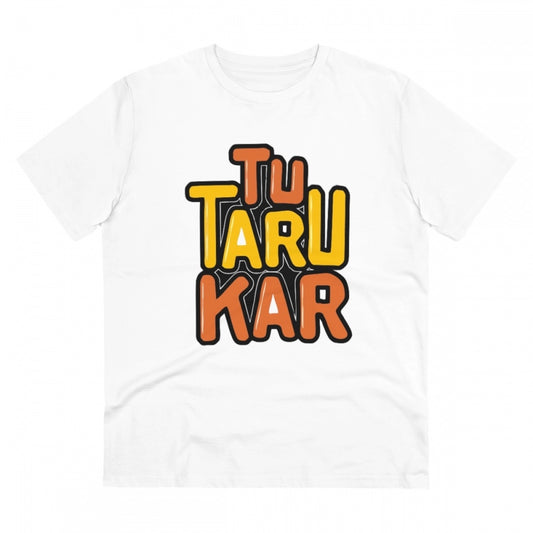 Men's PC Cotton Tu Taru Kar Printed T Shirt