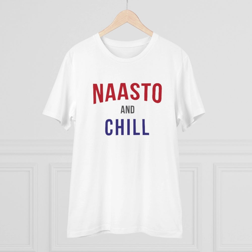 Men's PC Cotton Nasto And Chill Printed T Shirt