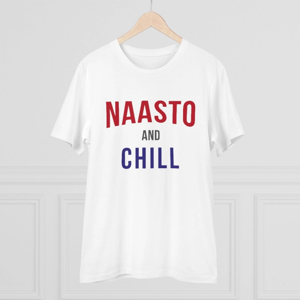 Men's PC Cotton Nasto And Chill Printed T Shirt
