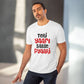 Men's PC Cotton Teri Yaari Sabse Pyaari Printed T Shirt