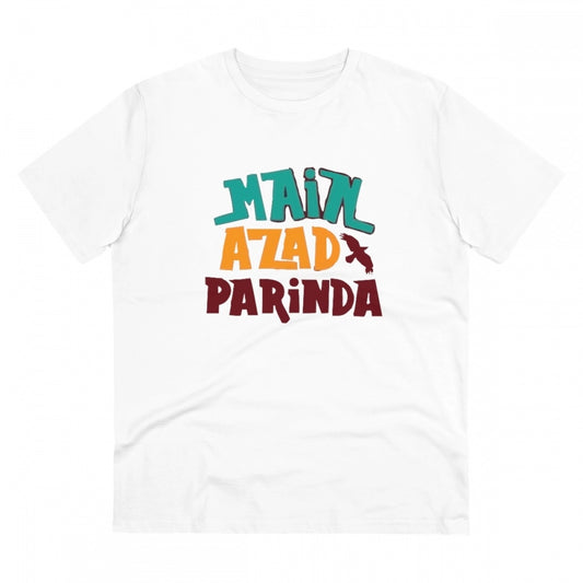 Men's PC Cotton Me Azad Parinda Printed T Shirt