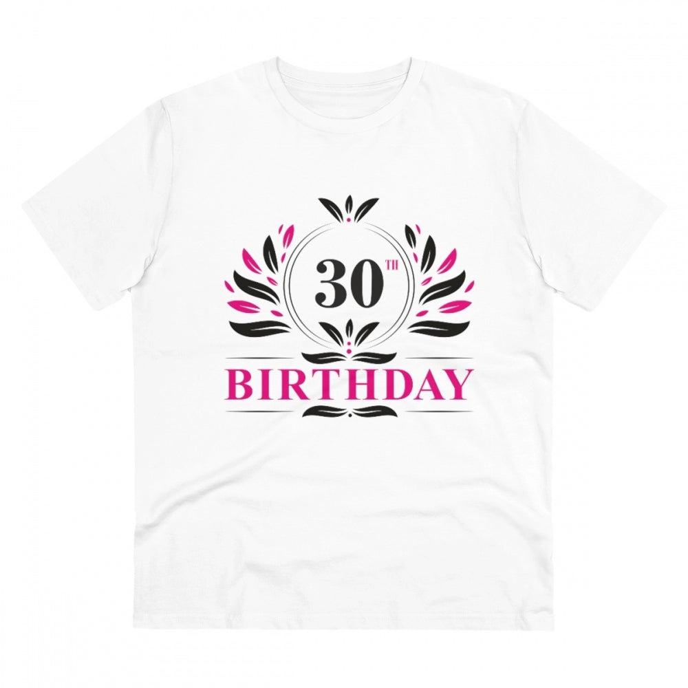 Men's PC Cotton 30th Birthday Printed T Shirt