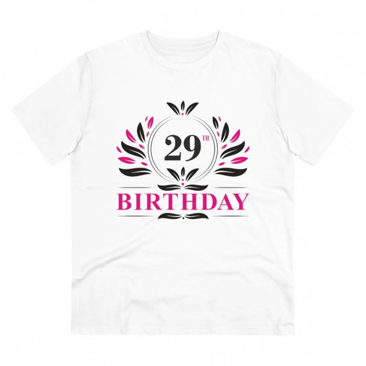 Men's PC Cotton 29th Birthday Printed T Shirt
