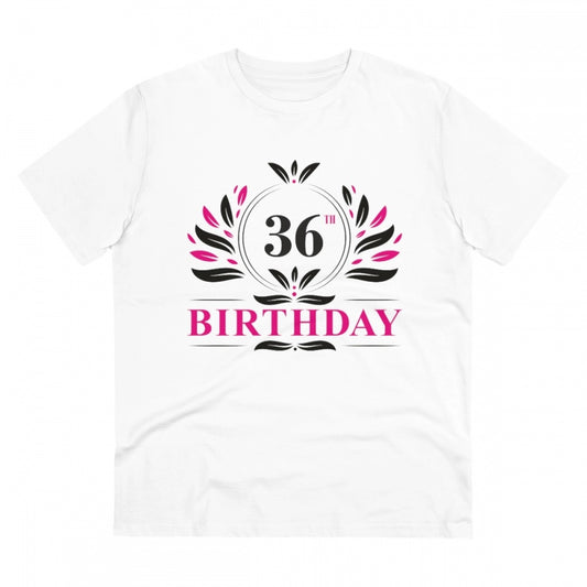 Men's PC Cotton 36th Birthday Printed T Shirt
