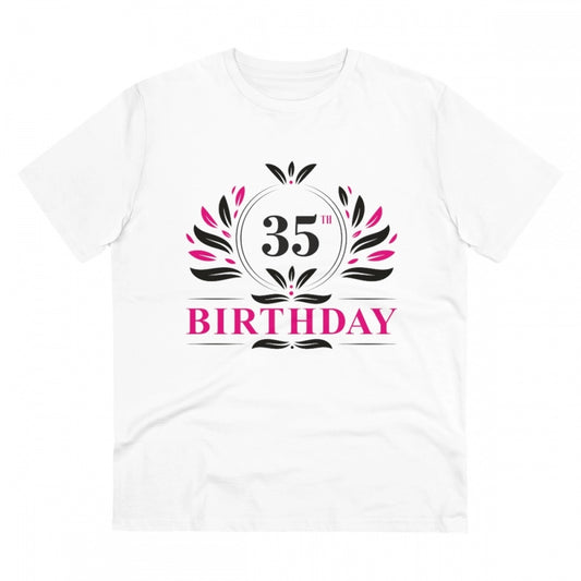 Men's PC Cotton 35th Birthday Printed T Shirt