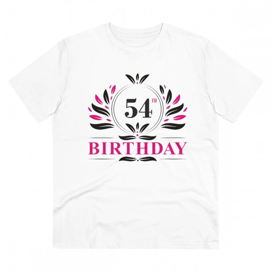 Men's PC Cotton 54th Birthday Printed T Shirt