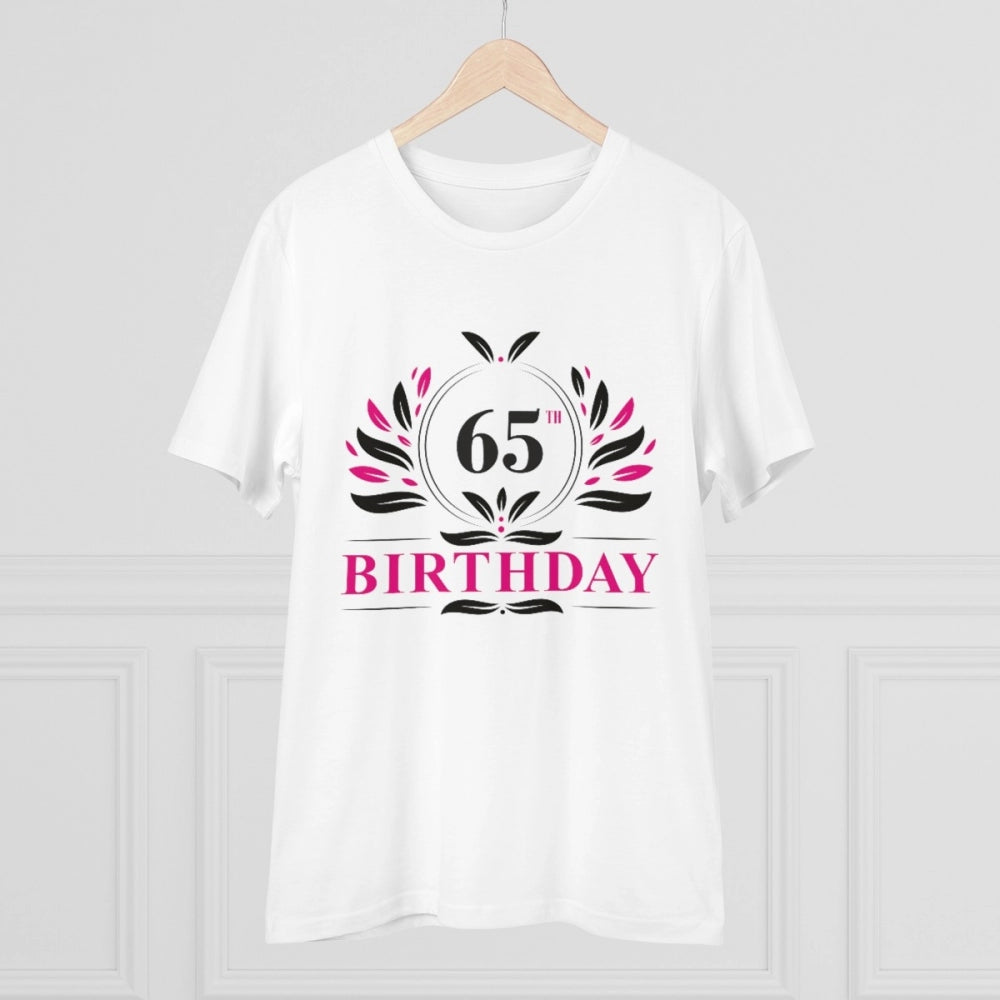 Men's PC Cotton 65th Birthday Printed T Shirt