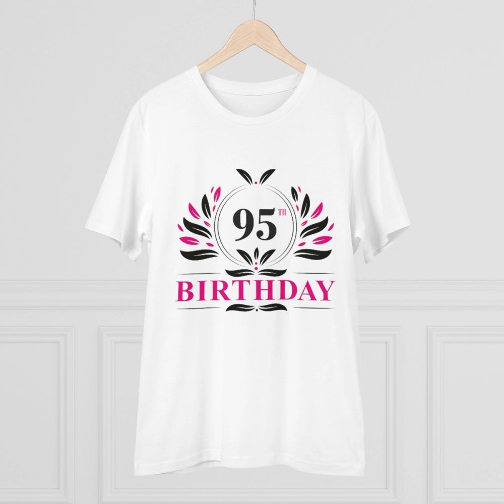 Men's PC Cotton 95th Birthday Printed T Shirt