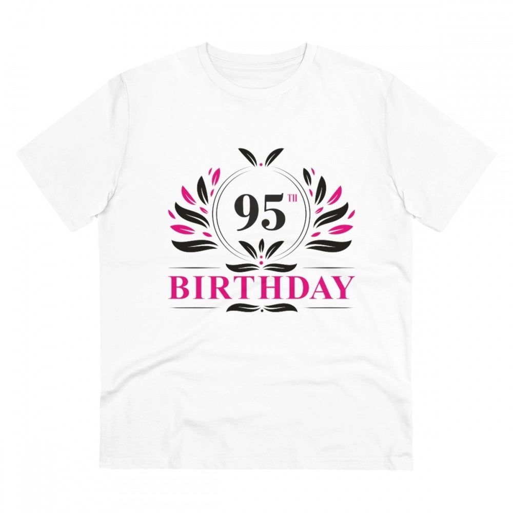 Men's PC Cotton 95th Birthday Printed T Shirt
