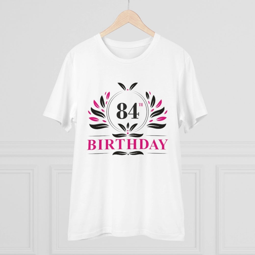 Men's PC Cotton 84th Birthday Printed T Shirt