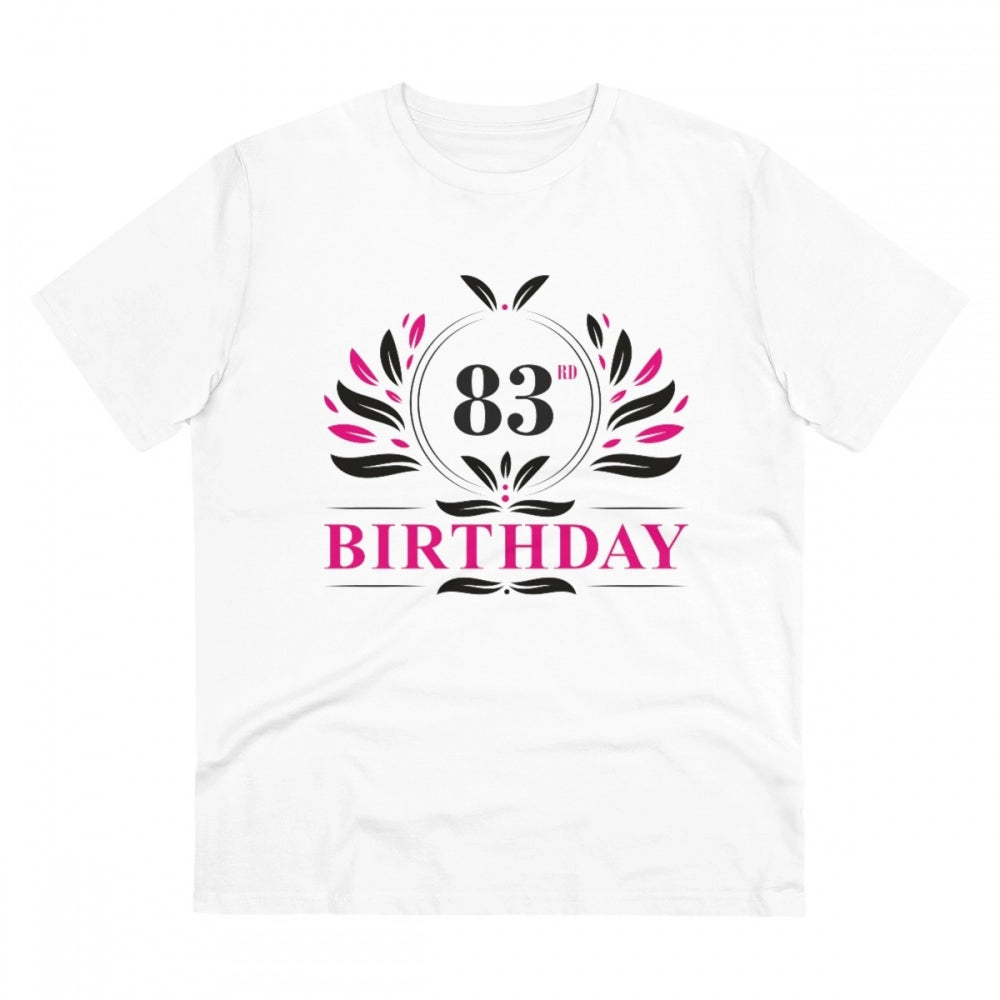 Men's PC Cotton 83rd Birthday Printed T Shirt