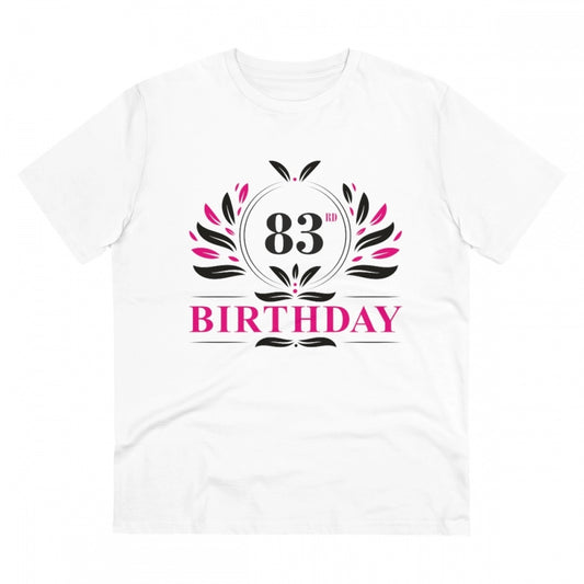 Men's PC Cotton 83rd Birthday Printed T Shirt