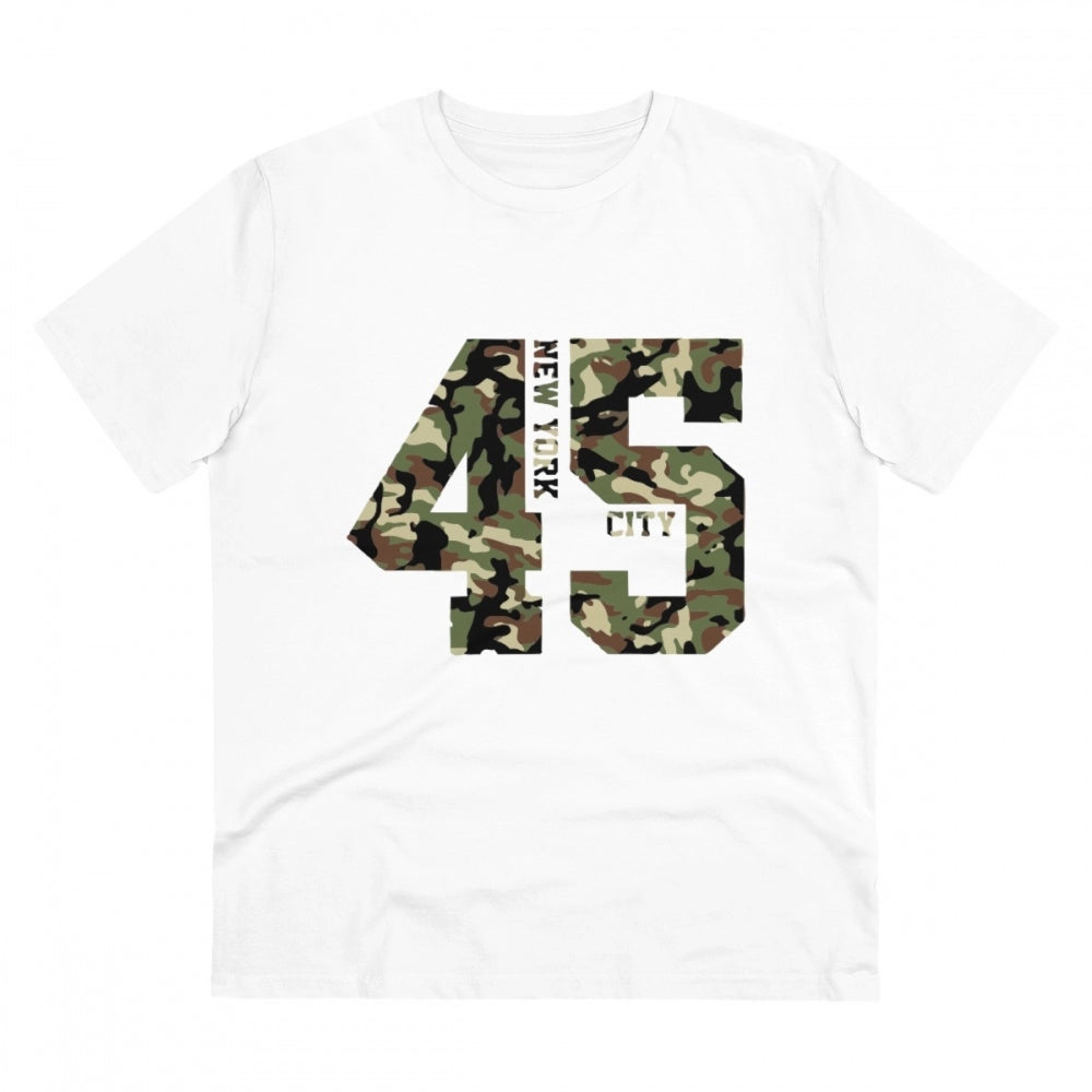 Men's PC Cotton New York City Printed T Shirt