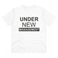 Men's PC Cotton Under New Management Desing Printed T Shirt