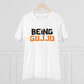 Men's PC Cotton Being Gujju Printed T Shirt