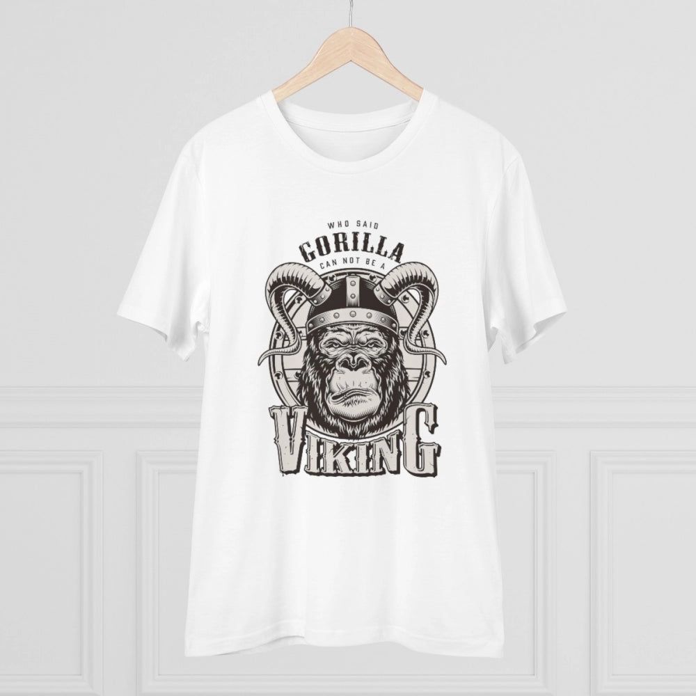 Men's PC Cotton Gorila Desing Printed T Shirt