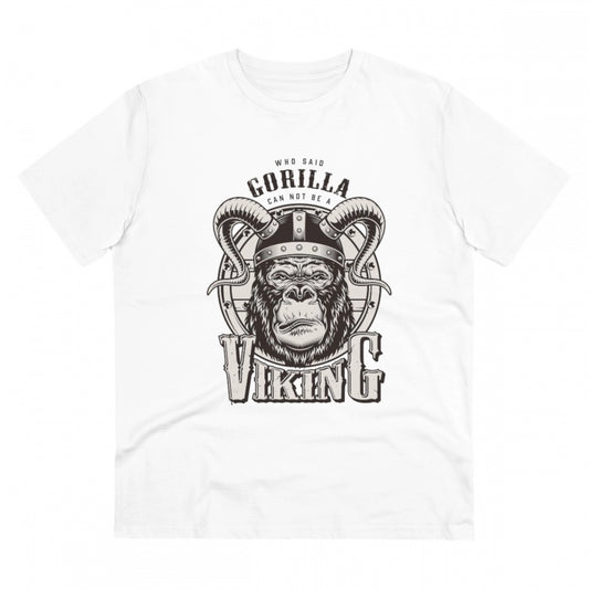 Men's PC Cotton Gorila Desing Printed T Shirt