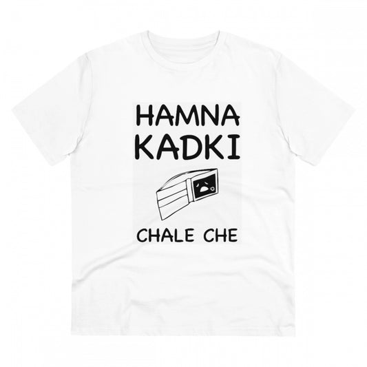 Men's PC Cotton Hamna Kadki Chale Che Printed T Shirt