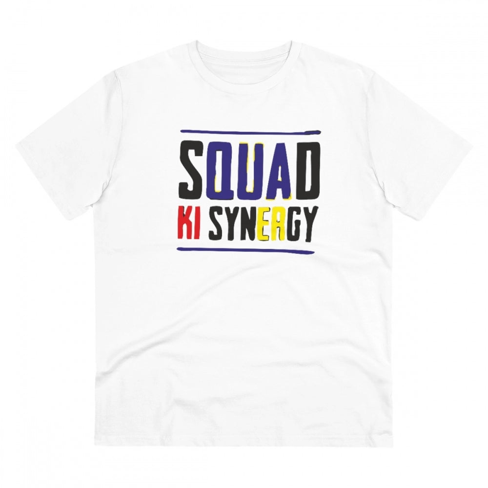 Men's PC Cotton Squed Ki Syneagy Printed T Shirt