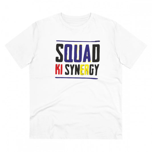 Men's PC Cotton Squed Ki Syneagy Printed T Shirt