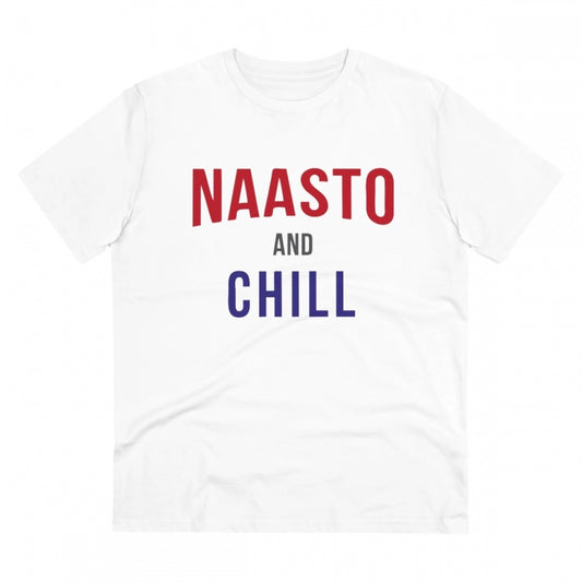 Men's PC Cotton Nasto And Chill Printed T Shirt