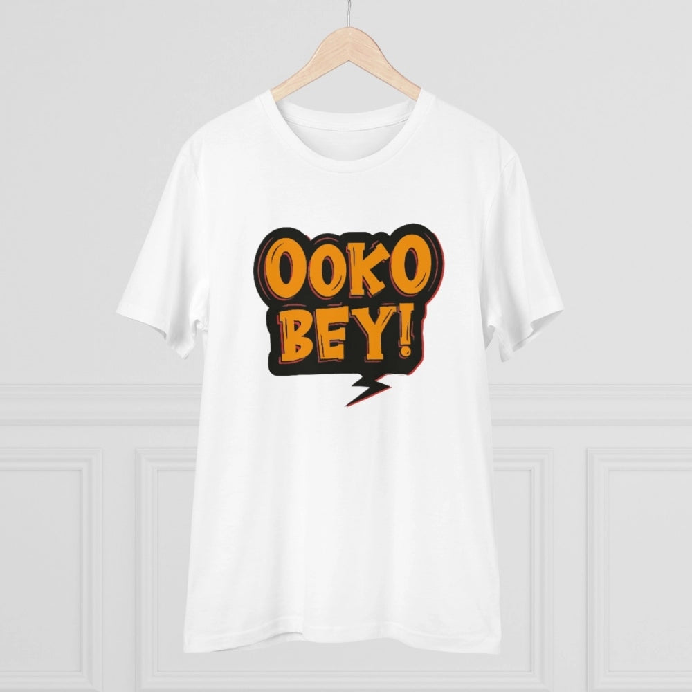 Men's PC Cotton Telugu Desing Printed T Shirt