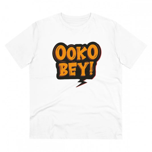 Men's PC Cotton Telugu Desing Printed T Shirt