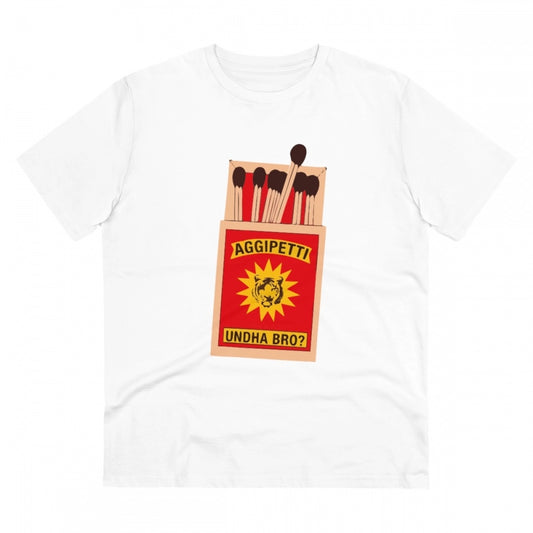 Men's PC Cotton Telugu Desing Printed T Shirt