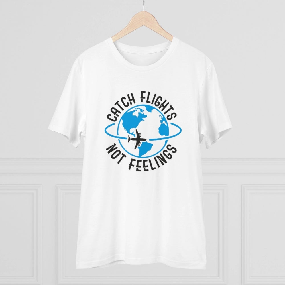 Men's PC Cotton Explore The Unseen Printed T Shirt