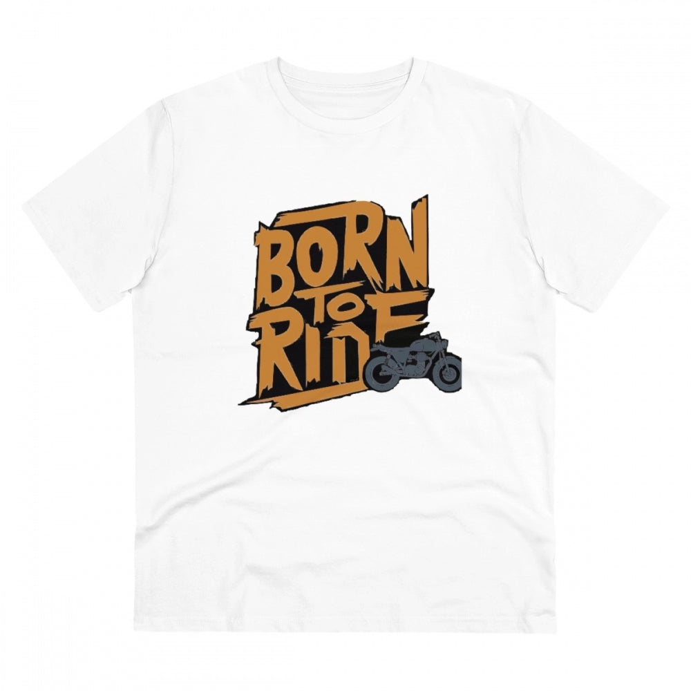 Men's PC Cotton Explore The Unseen Printed T Shirt